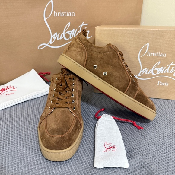 Christian Louboutin 3180608 Men\'s Suede Rantulow Orlato‎ Flat Veau Velours 42.5 main image 6